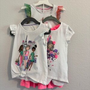 Mix and Match Bundle of 3 Bright Tops & a Skort, Cynthia Rowley & Isaac Mizrahi